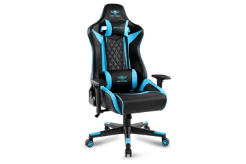 Spirit of Gamer szék - CRUSADER Blue (állítható dőlés/magasság/kartámasz; max.120kg-ig, kék)
