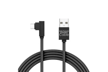Delight kábel - USB-C töltőkábel (USB - USB Type-C apa be-/kimenet; 2m, fekete)