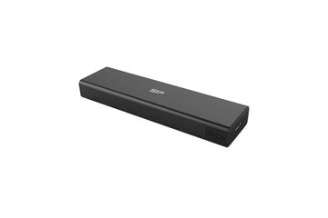 Silicon Power Külső SSD ház  - PD60 (M.2 PCIe NVMe SSD / M.2 SATA SSD, Type-C kimenet, Alu, Fekete)