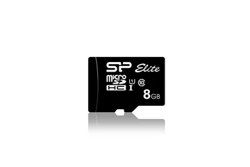 Silicon Power MicroSD kártya - 8GB microSDHC Elite UHS-1 U1 + adapter