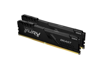 Kingston Memória Desktop - 32GB DDR4 Fury Beast Black (2x16GB, 3200MHz, CL16)
