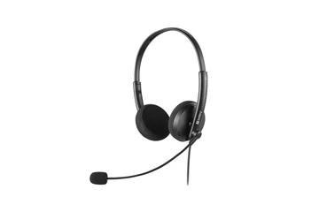 Sandberg Fejhallgató - MiniJack Office Headset Saver (Jack; mikrofon; hangerő szabályzó; 1,5m kábel; fekete)