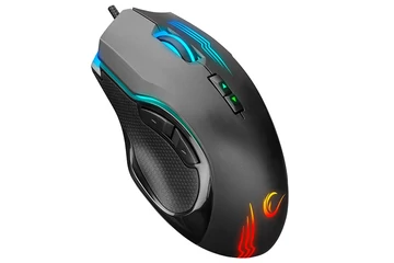 Rampage Egér Gamer - SMX-G38 CLAW (7200DPI, 8 gomb, makro, RGB LED, 1,8m harisnyázott kábel, fekete)
