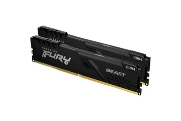 Kingston Memória Desktop - 32GB DDR4 Fury Beast Black (2x16GB, 3600MHz, CL18)