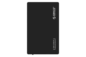Orico Külső HDD/SSD Ház 3.5"/2,5" - 3588US3-V1-EU-BK/53/ (USB-A 3.0, Max.: 16TB, fekete)