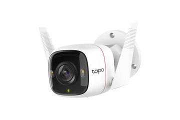 TP-link IP wifi Cső kamera - Tapo C320WS (3MP, 4mm, kültéri IP66, H264, IR30m, SD, mikrofon, 9VDC)