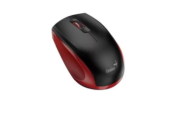 Genius Egér - NX-8006S (Vezeték nélküli, rádiós 2,4GHz, USB, 3 gomb, DPI, piros)
