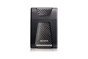 ADATA Külső HDD 2.5" - 2TB HD650 (USB3.1, Ütésálló, LED, Fekete)