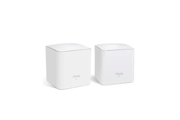 Tenda Mesh WiFi AC1200 - Nova MW5S (2pack; 300Mbps 2,4GHz + 867Mbps 5GHz; 2port 1Gbps; 1port 100Mbps secondary)