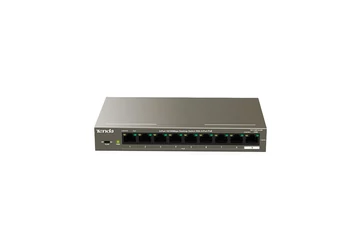 Tenda Switch PoE - TEF1109P-8-63W (9x100Mbps; 8 af/at PoE+ port; 58W)