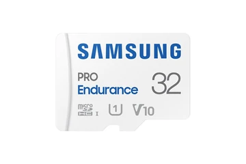 Samsung MicroSD kártya - 32GB MB-MJ32KA/EU (PRO Endurance, Class10, R100/W30, adapter, 32GB)