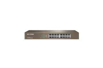 IP-COM Switch  - G1016D (16 port 1Gbps; rackbe szerelhető)