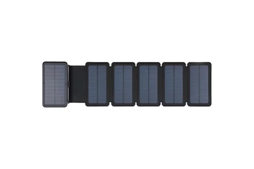 Sandberg Akkubank - Solar 6-Panel Powerbank 20000 (napelemes; kültéri; IPX4 cseppálló; LED lámpa; 2xUSB-A+USB-C)