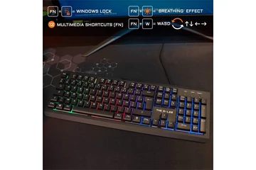 The G-Lab Gaming kit - 4 in 1 COMBO SELENIUM HU (KEYZ 160 billentyűzet, KULT 170 egér, egérpad, KORP 100 headset,magyar)