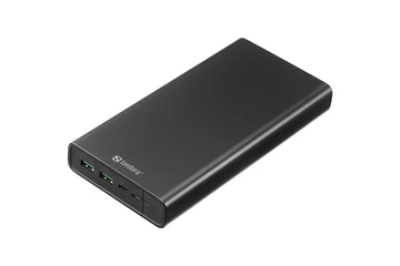 Sandberg Akkubank - Powerbank USB-C PD 100W 38400 (Bemenet: USB-C, Kimenet: 2xUSB-A+USB-C)