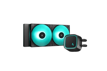 DeepCool CPU Water Cooler - LE500 MARRS (max 17,8dB; max. 145,86 m3/h; 2x12cm, RGB LED)