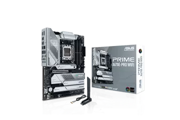 Asus Alaplap - AMD PRIME X670E-PRO WIFI AM5 (X670, ATX, 4xDDR5 6400+MHz, LAN, 4xSATA3, 4x M.2, HDMI+DP)