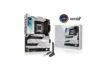 Asus Alaplap - AMD ROG STRIX X670E-A GAMING WIFI AM5 (X670, ATX, 4xDDR5 6400+MHz, LAN, 4xSATA3, 4x M.2, HDMI+DP)