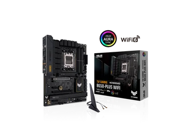Asus Alaplap - AMD TUF GAMING B650-PLUS WIFI AM5 (B650, ATX, 4xDDR5 6400+MHz, 4xSATA3, 3x M.2, HDMI+DP)