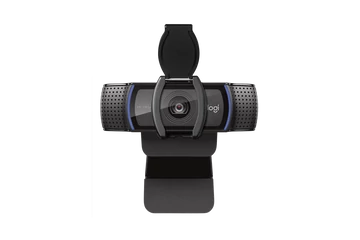 Logitech Webkamera - C920e (1920x1080 képpont, mikrofon Full HD, Carl Zeiss objektív, Full HD, fekete)
