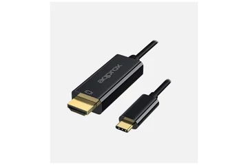 APPROX Átalakító - Type-C to HDMI (4K/60Hz, 1.2m) Fekete