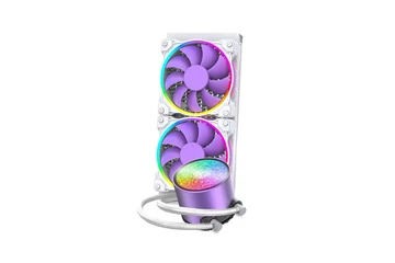 ID-Cooling CPU Water Cooler - PINKFLOW 240 DIAMOND PURPLE (16,3-33,5dB; max. 93,78 m3/h; 2x12cm)