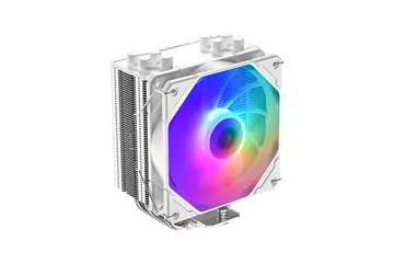 ID-Cooling CPU Cooler - SE-224-XTS ARGB WHITE (28.9dB; max. 118,93 m3/h; 4pin csatlakozó, 4 db heatpipe, 12cm, PWM, LED)