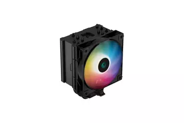 DeepCool CPU Cooler - AG500 BK ARGB (29,4 dB; max, 115,32 m3/h; 4pin csatlakozó, 5 db heatpipe, 12cm, PWM, LED)