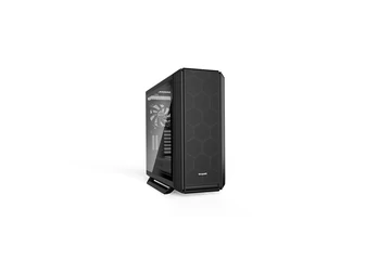 Be Quiet! Számítógépház - Silent Base 802 Window Black (ATX, edzett üveg oldallap, fekete)