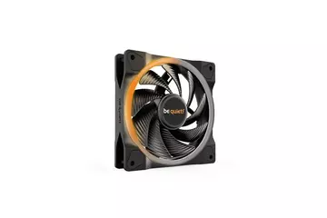 Be Quiet! Cooler 12cm - LIGHT WINGS 120mm PWM high-speed (RGB, 2500rpm, 31dB, fekete)