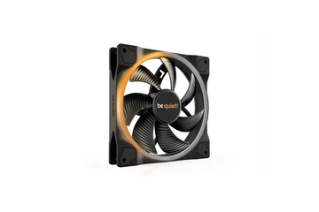 Be Quiet! Cooler 14cm - LIGHT WINGS 140mm PWM (RGB, 1500rpm, 23,3dB, fekete)