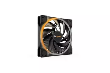 Be Quiet! Cooler 14cm - LIGHT WINGS 140mm PWM high-speed (RGB, 2200rpm, 31dB, fekete)
