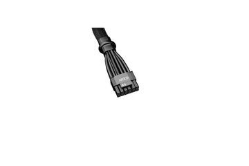 Be Quiet! Kábel - 12VHPWR PCI-E ADAPTER CABLE CPH-6610 (12pin táp, 1 csatlakozó, erenként harisnyázott, 60 cm, fekete)