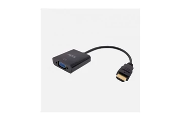APPROX Kábel átalakító - HDMI to VGA Adapter +  audio output