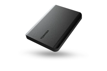 Toshiba Külső HDD 2.5" - 2TB Canvio Basics Fekete (USB3.0; ~5Gbps; NTFS/HFS+; matt)