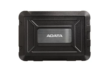 ADATA Külső HDD/SSD Ház 2.5" - ED600 (USB-A 3.2, Max. 7-9,5 mm, ütés és vízálló, fekete)