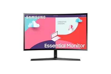 Samsung Monitor 23,5" - S24C360EAU (VA, 1920x1080, 16:9, FHD, 75HZ, 250cd/m2, 4ms, Curved)
