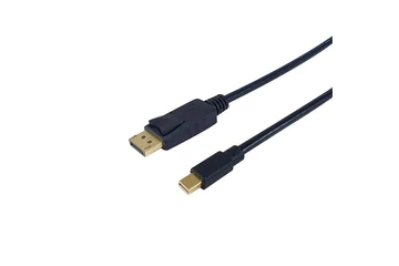 Equip Kábel - 133442 (MiniDisplayPort to DisplayPort, fekete, 2m)