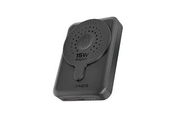 Promate Akkubank - POWERMAG DUO 10000mAh (PowerBank, 20W, 1xUSB-C, MagSafe, fekete)