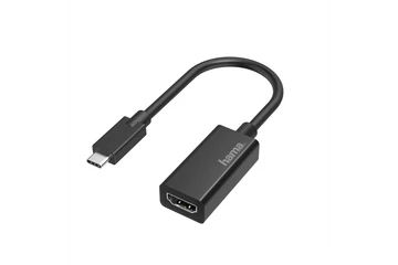 Hama Átalakító - 200315 (HDMI adapter, USB-C 3.2 port, 4K/30Hz, fekete)