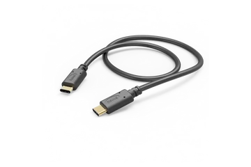 Hama Kábel - 201589 (2xUSB-C, USB 2.0, 1,0m, fekete)