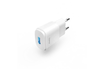 Hama Hálozati töltő - 201645 (1xUSB-A, 5V/1,2A, 6W, LED, fehér)