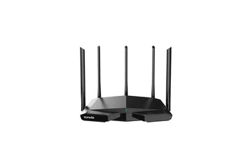 Tenda Router WiFi AX5700 - TX27 PRO (861Mbps 2,4GHz + 2402Mbps 5GHz + 2402Mbps 6GHz; ; 4port 1Gbps, 5x6dBi)