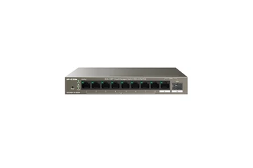 IP-COM Switch PoE - G2210P-8-102W (9x1Gbps; 8 af/at PoE+ port; 92W; 1x 1Gbps SFP)