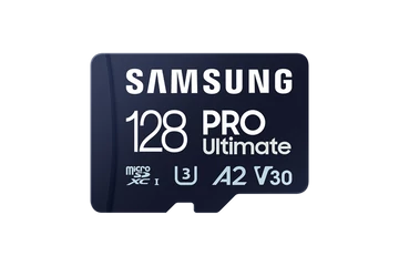 Samsung MicroSD kártya - 128GB MB-MY128SA/WW (PRO Ultimate, Class10, R200/W130, adapter, 128GB)