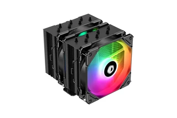 ID-Cooling CPU Cooler - SE-207-XT ARGB (30.5 dB; max 115,87 m3/h; 4Pin csatlakozó, 7 db heatpipe, 2x12cm, PWM)