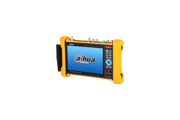 Dahua teszt monitor - PFM906-E (IP/HDCVI/HDTVI/AHD; 7"kijelző, Eth./IP teszt, IP konf, BNC be-/kimenet, onvif, PoE, akk)