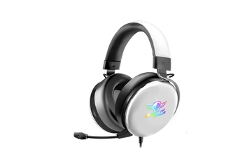 Spirit of Gamer Fejhallgató - H700 White (MultiPlatform, 7.1, mikrofon, hangerőszabályzó, nagy-párnás, fehér)