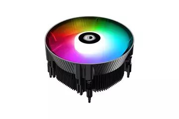 ID-Cooling CPU Cooler - DK-07i RAINBOW (25,6dB; max. 104,48 m3/h; 3pin csatlakozó, 12cm, LED)