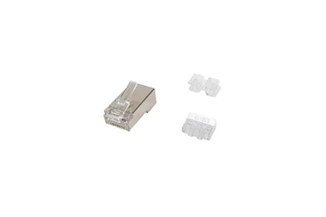 Equip csatlakozó - 121147 (RJ45, Cat6A, STP) 100db/csomag
